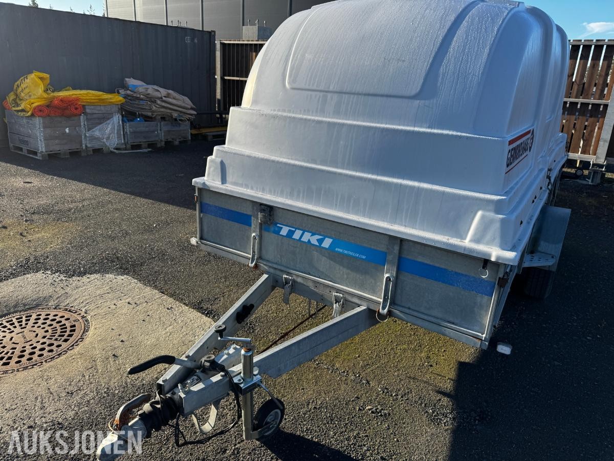 2019 Tiki tilhenger med tipp og plantopp