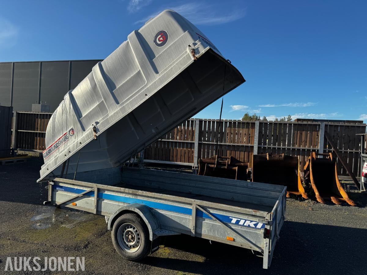 2019 Tiki tilhenger med tipp og plantopp