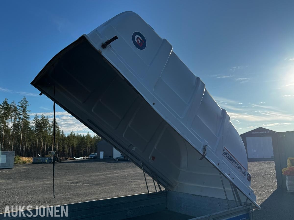 2019 Tiki tilhenger med tipp og plantopp