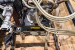 3 stk. pumper for boltetrekking med slanger og rammer