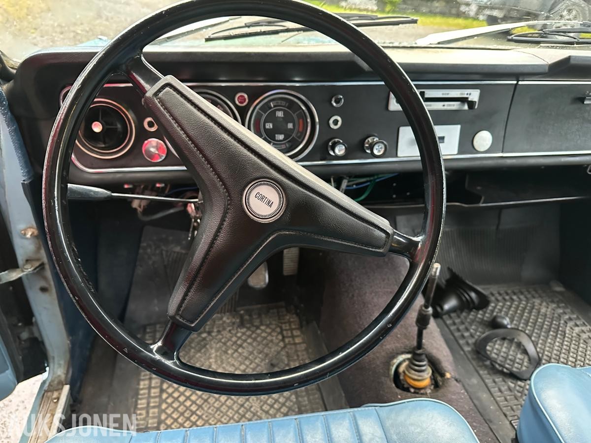 1969 Ford Cortina, 812207km, Reparasjonsobjekt