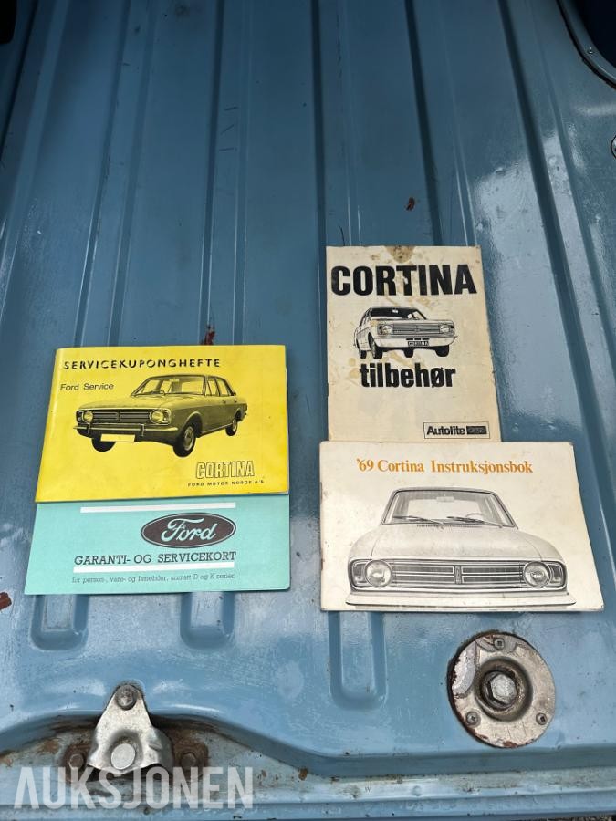 1969 Ford Cortina, 812207km, Reparasjonsobjekt