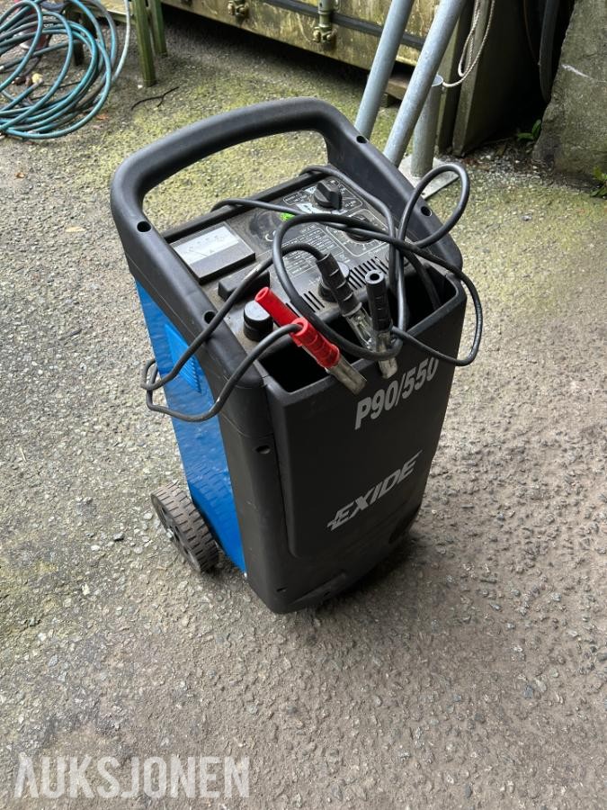 Exide P90/550 batterilader/startbooster 12/24V