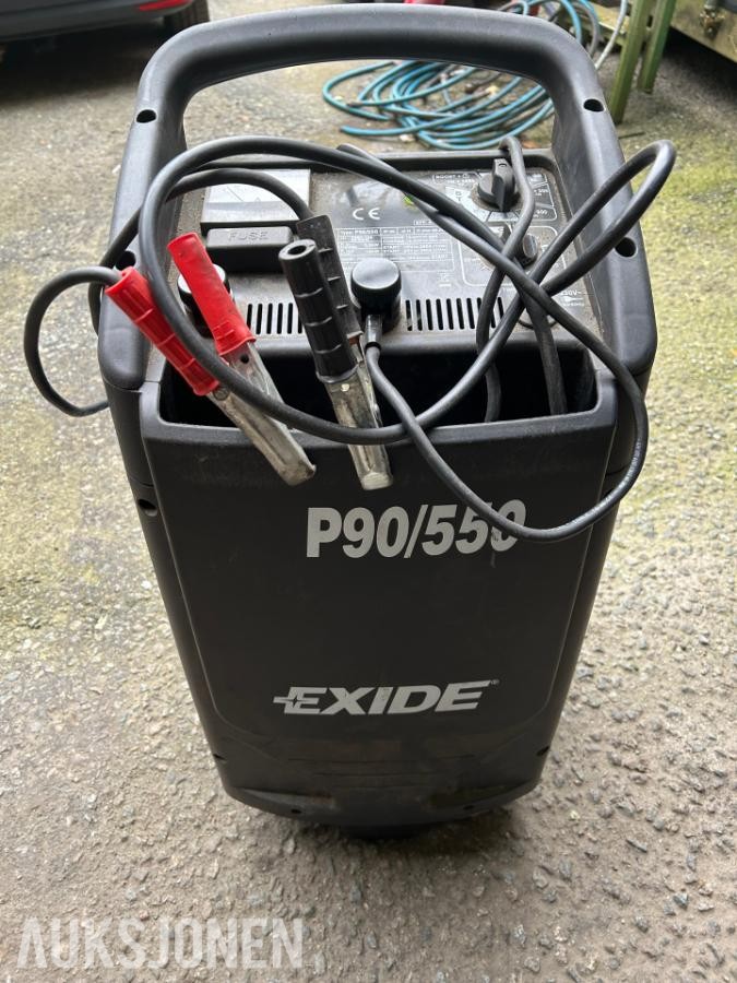 Exide P90/550 batterilader/startbooster 12/24V