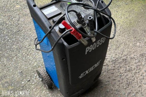 Exide P90/550 batterilader/startbooster 12/24V