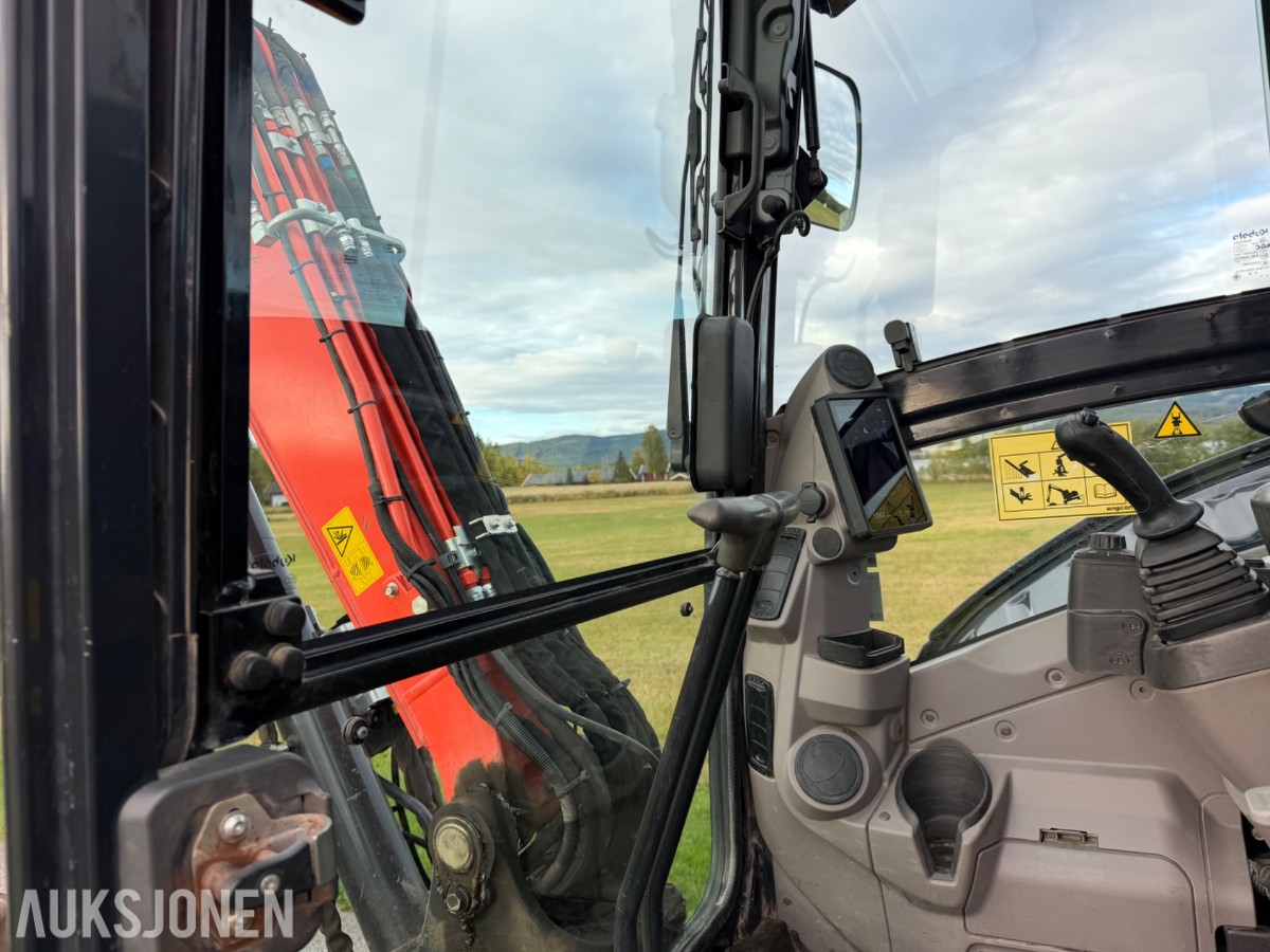2021 mod. Kubota KX060-5, Engcon, sentralsmørning, 3329 timer ++