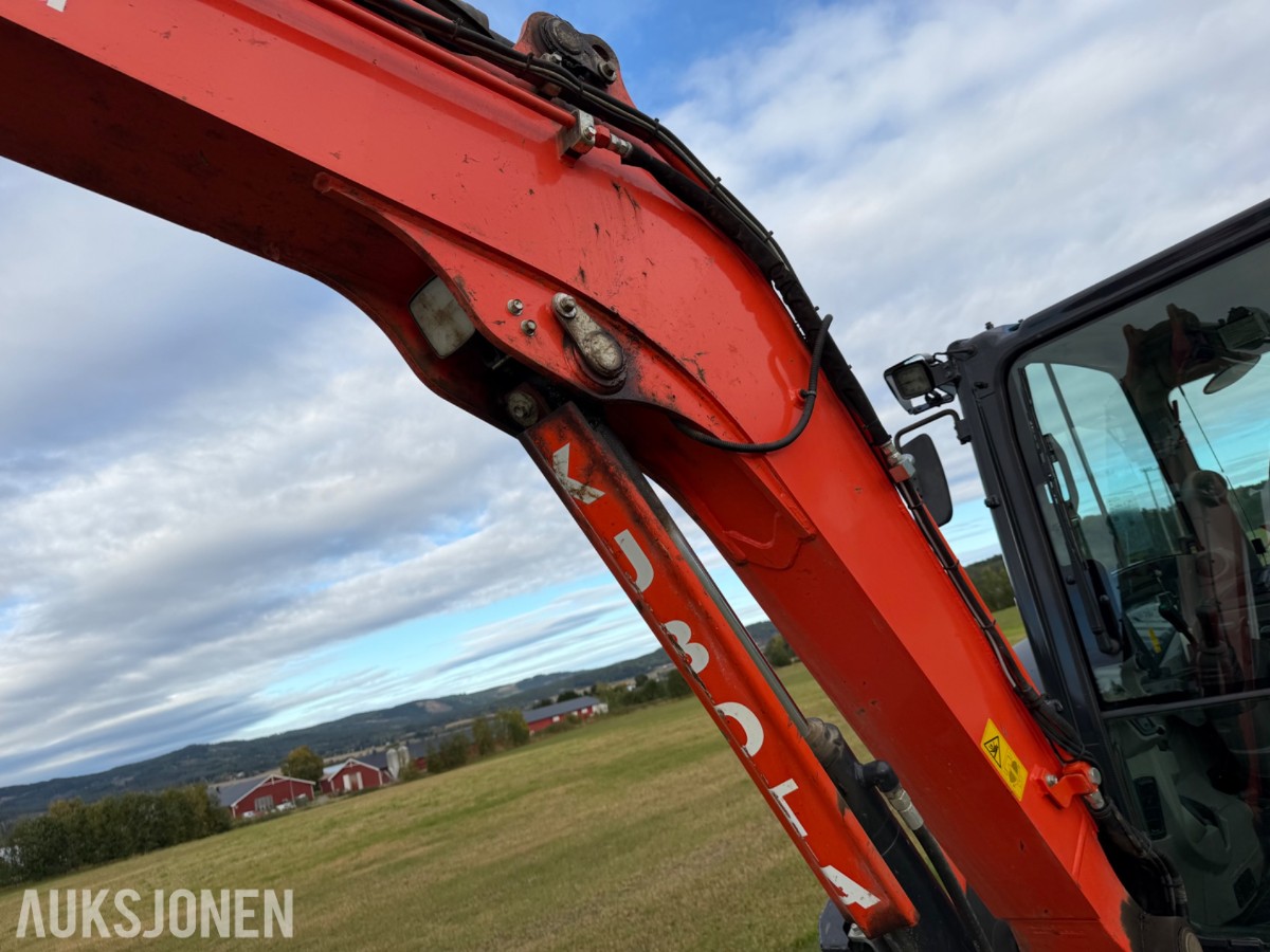 2021 mod. Kubota KX060-5, Engcon, sentralsmørning, 3329 timer ++