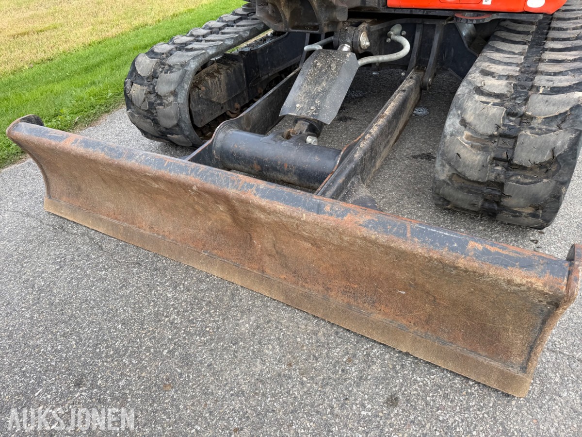 2021 mod. Kubota KX060-5, Engcon, sentralsmørning, 3329 timer ++
