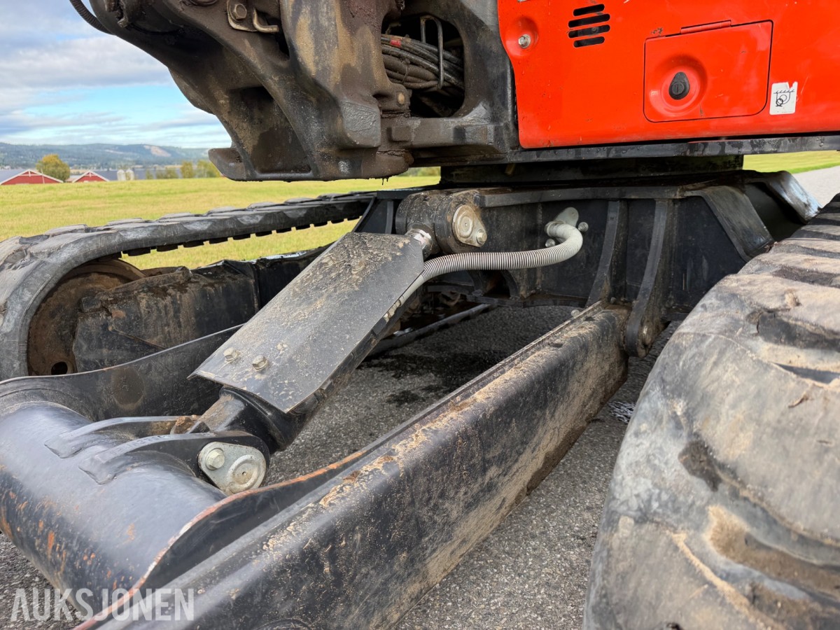 2021 mod. Kubota KX060-5, Engcon, sentralsmørning, 3329 timer ++