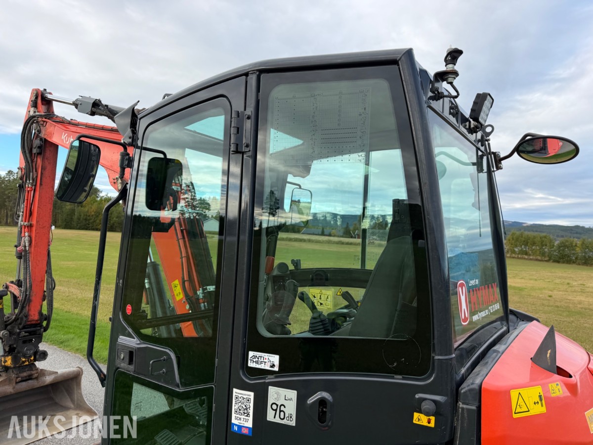 2021 mod. Kubota KX060-5, Engcon, sentralsmørning, 3329 timer ++