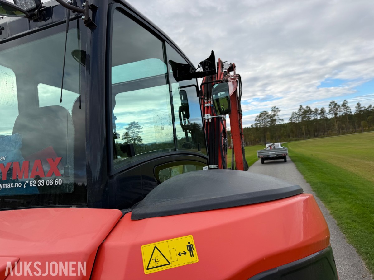 2021 mod. Kubota KX060-5, Engcon, sentralsmørning, 3329 timer ++