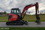 2021 mod. Kubota KX060-5, Engcon, sentralsmørning, 3329 timer ++