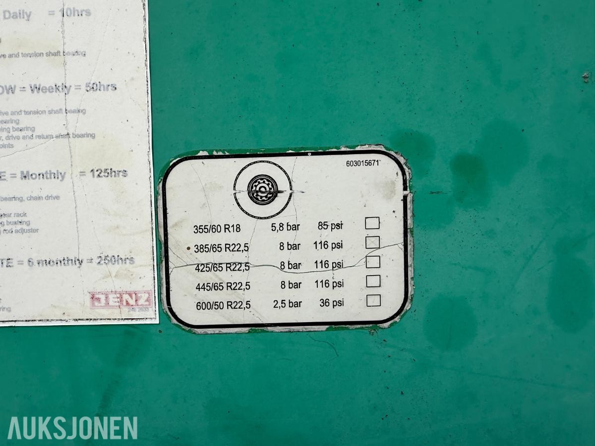 2004 JENZ AZ 660 D kvistkvern
