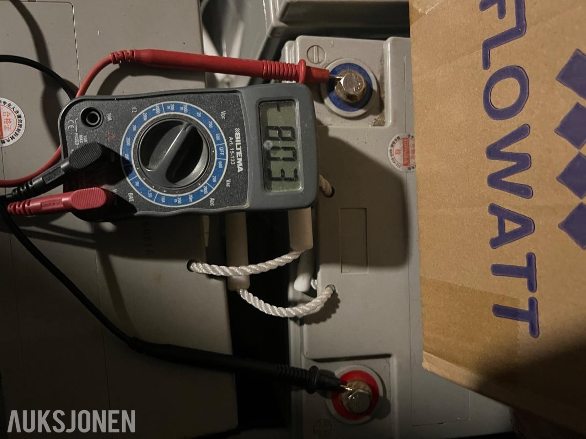 6 stk XUPI 4-EV-150 - 8V 150Ah AGM batterier
