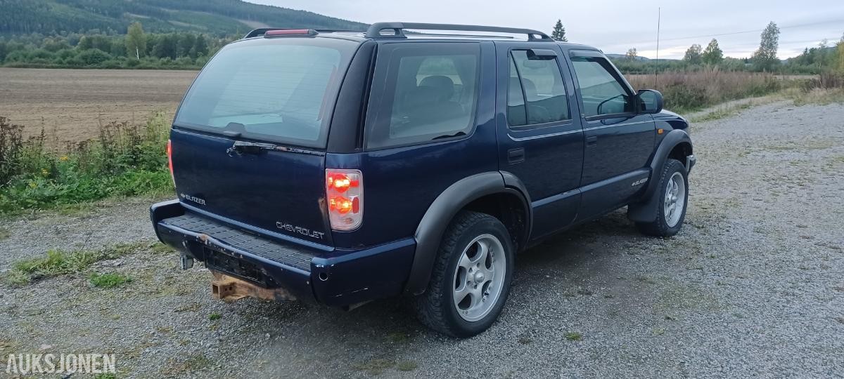 1999 Chevrolet Blazer 4.3-193 4X4, 352830km
