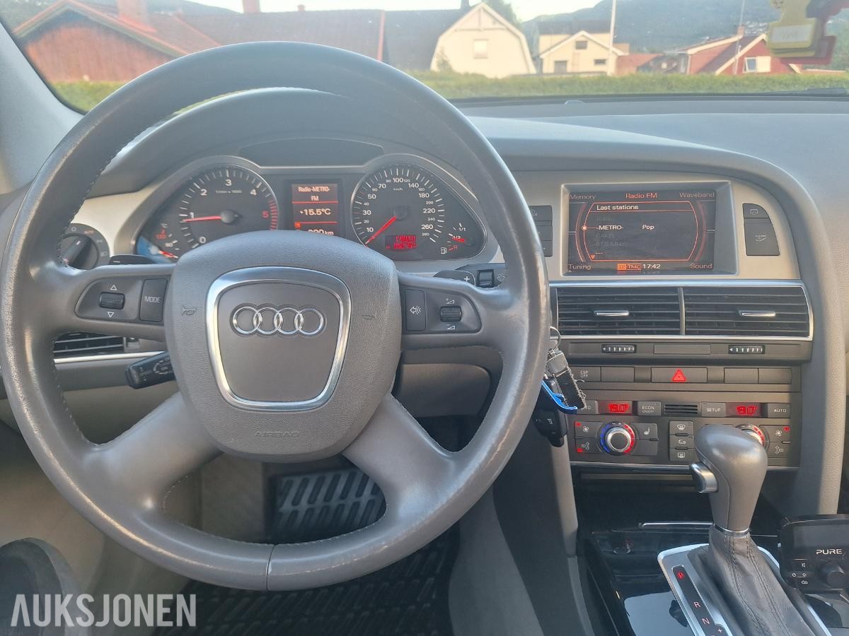 2008 Audi A6 3.0 TDI 232HK QUATTRO AUTOMAT CRUISEKONTROLL KUPEVARMER
