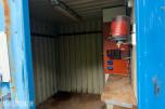 1992 Innredet 10 fots lagercontainer / verkstedcontainer med arbeidsbenk og reol