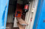 1992 Innredet 10 fots lagercontainer / verkstedcontainer med arbeidsbenk og reol