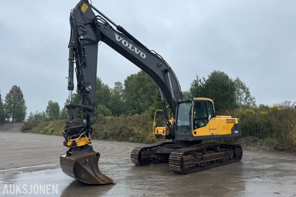 2011 Volvo EC290CL Gravemaskin - Beltegraver - Tiltrotator - Flere skuffer