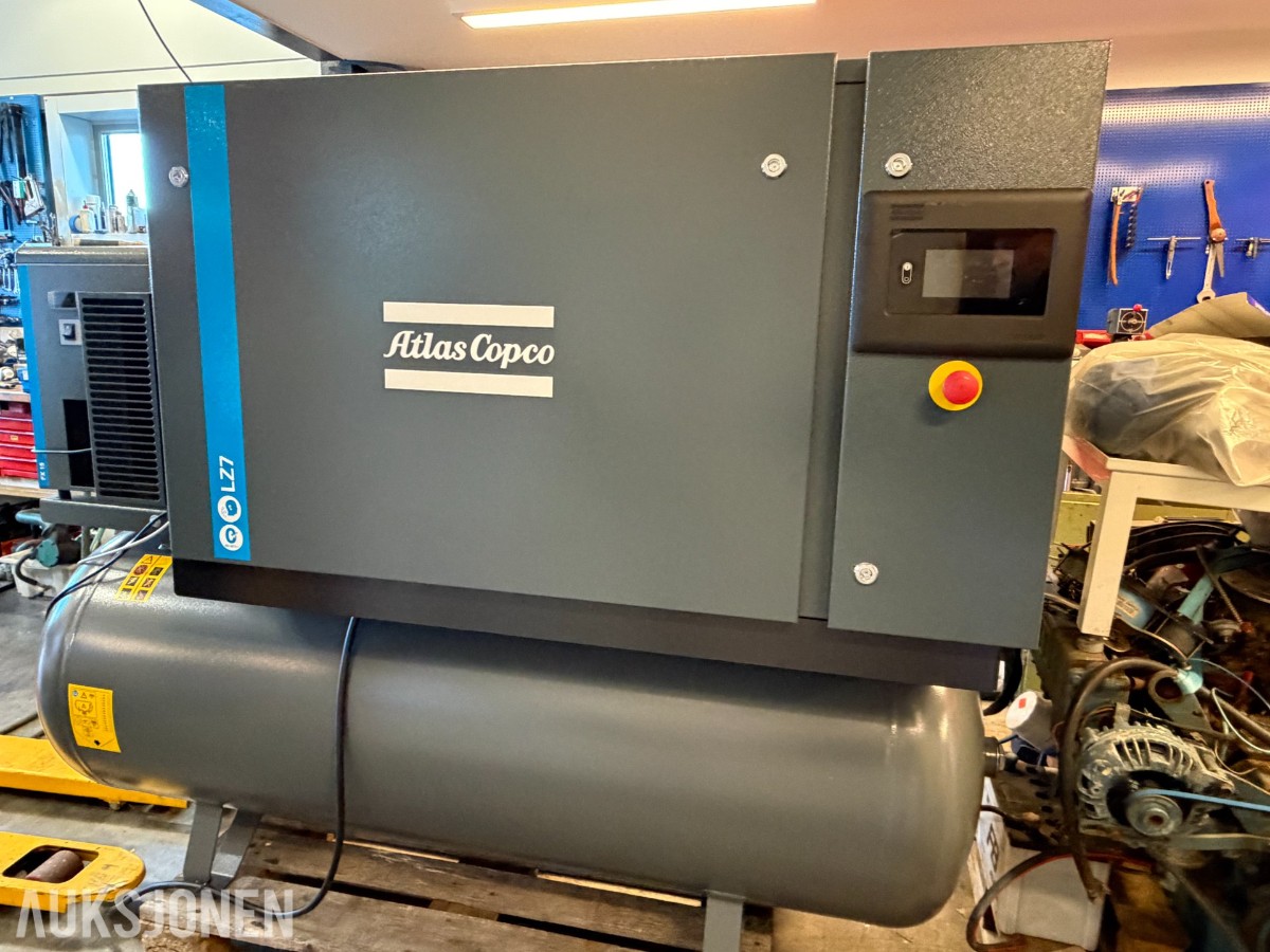 Atlas Copco LZ 7–10 FF 500 komplett trykkluftanlegg 2024 Modell