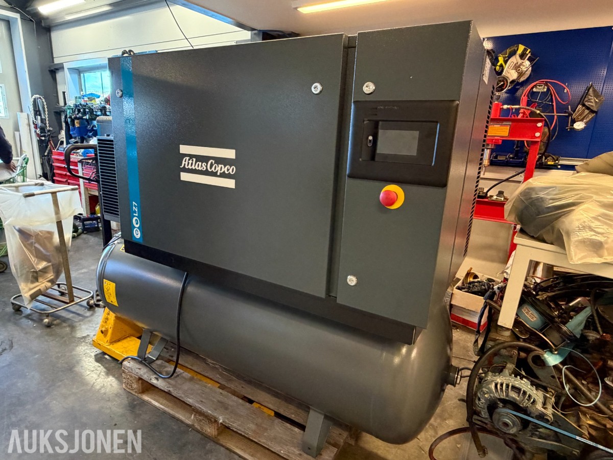 Atlas Copco LZ 7–10 FF 500 komplett trykkluftanlegg 2024 Modell