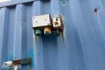 1996 Innredet 10 fots lagercontainer / verkstedcontainer med arbeidsbenk og reol