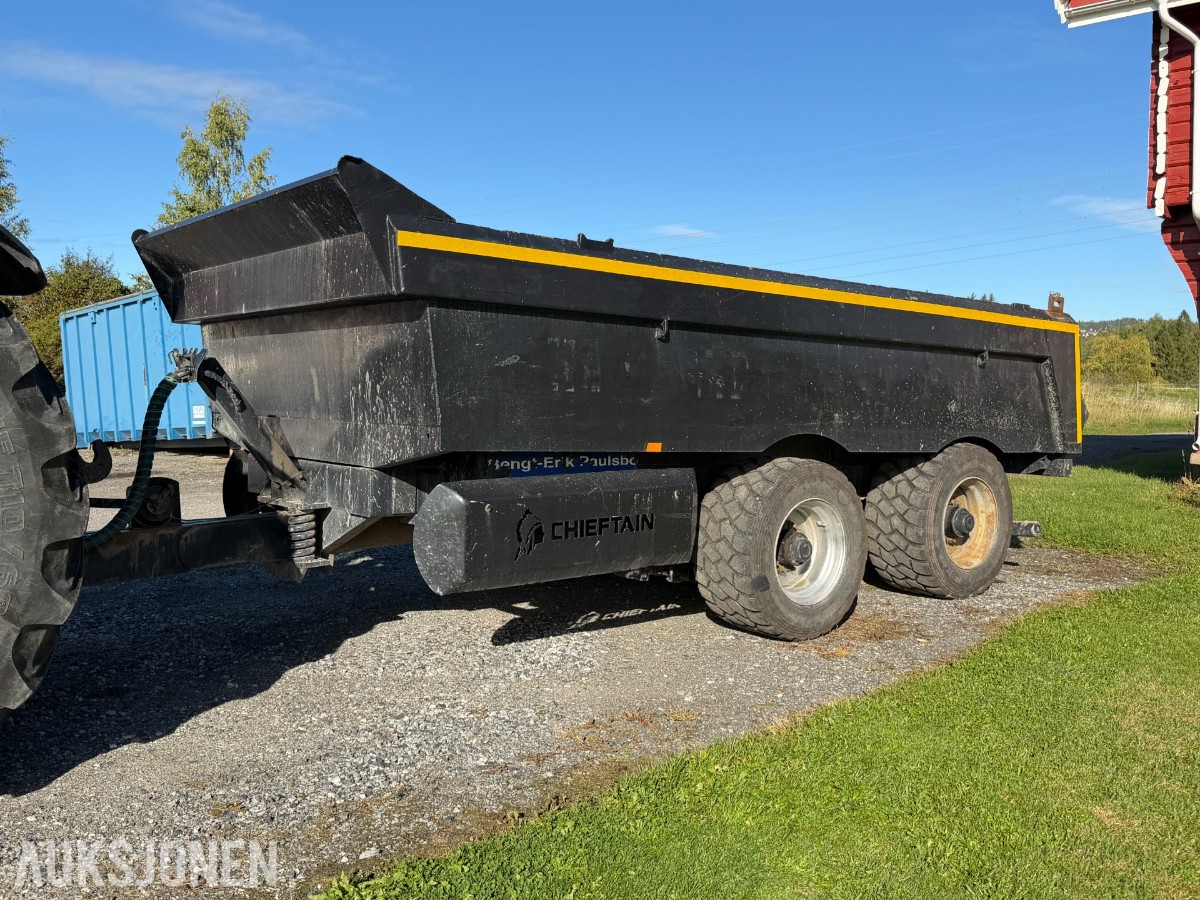Chieftain dumperhenger 20T – tandem boggi