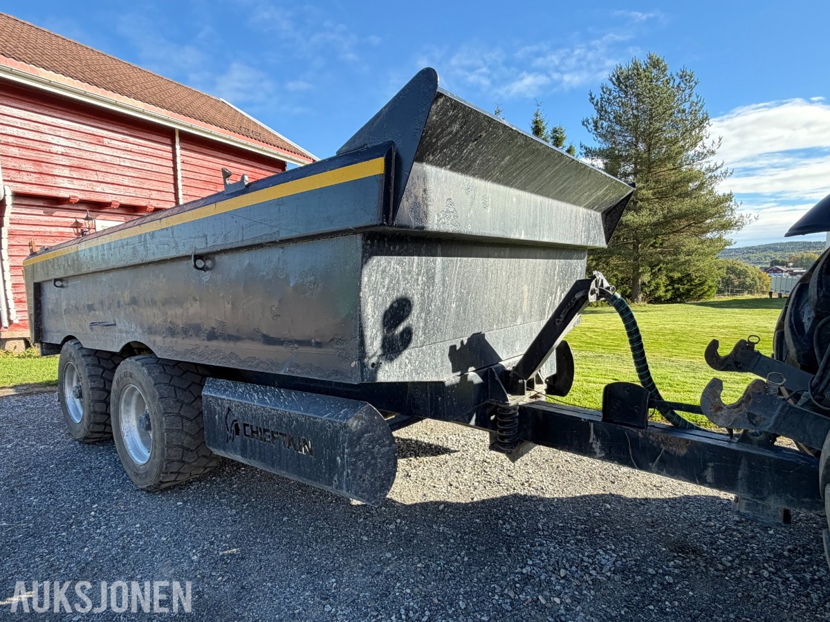 Chieftain dumperhenger 20T – tandem boggi