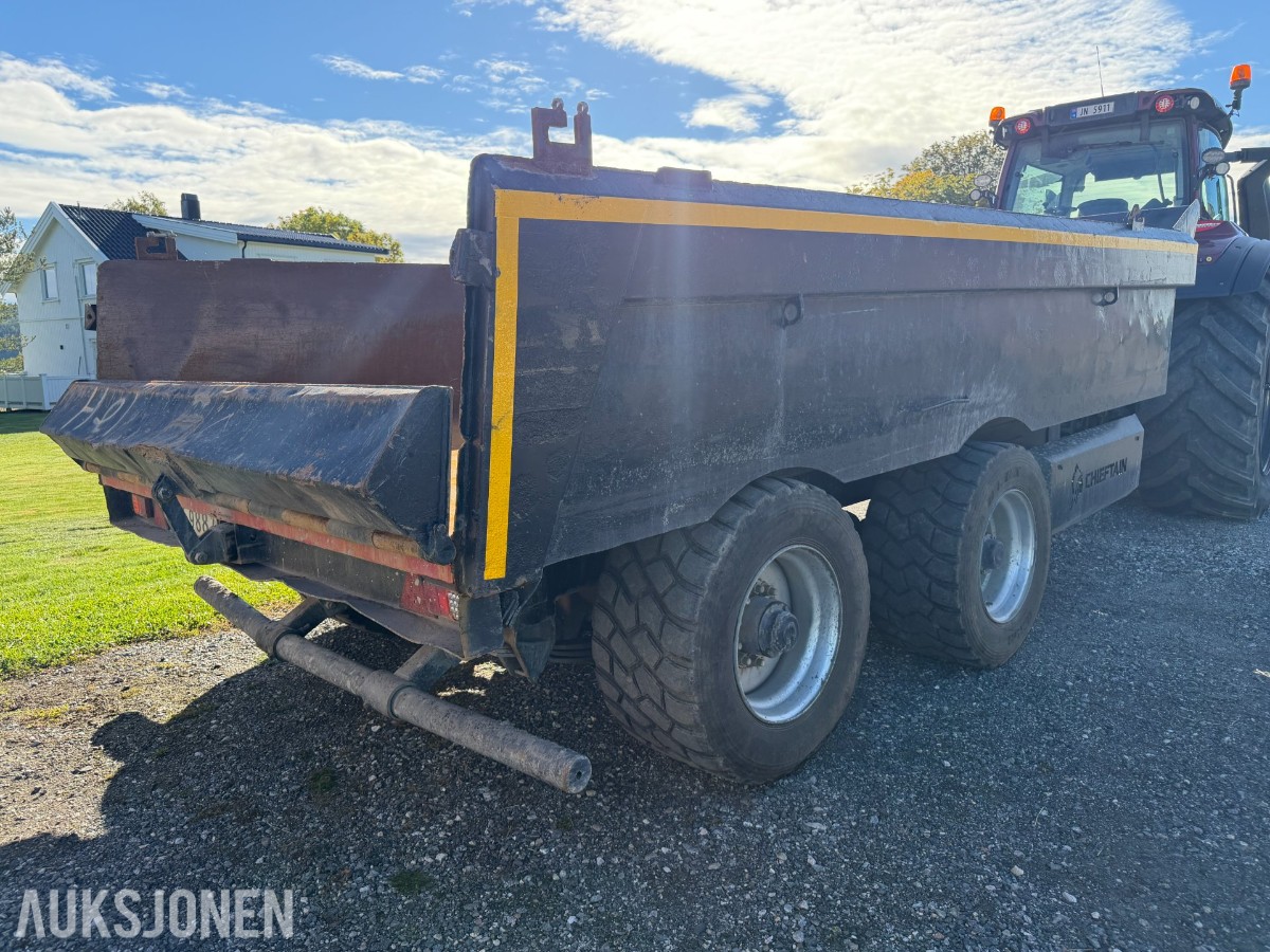 Chieftain dumperhenger 20T – tandem boggi