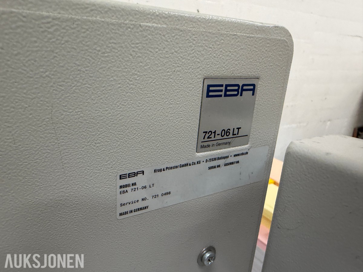2008 EBA 721-06 LT profesjonell papirkutter / skjæremaskin