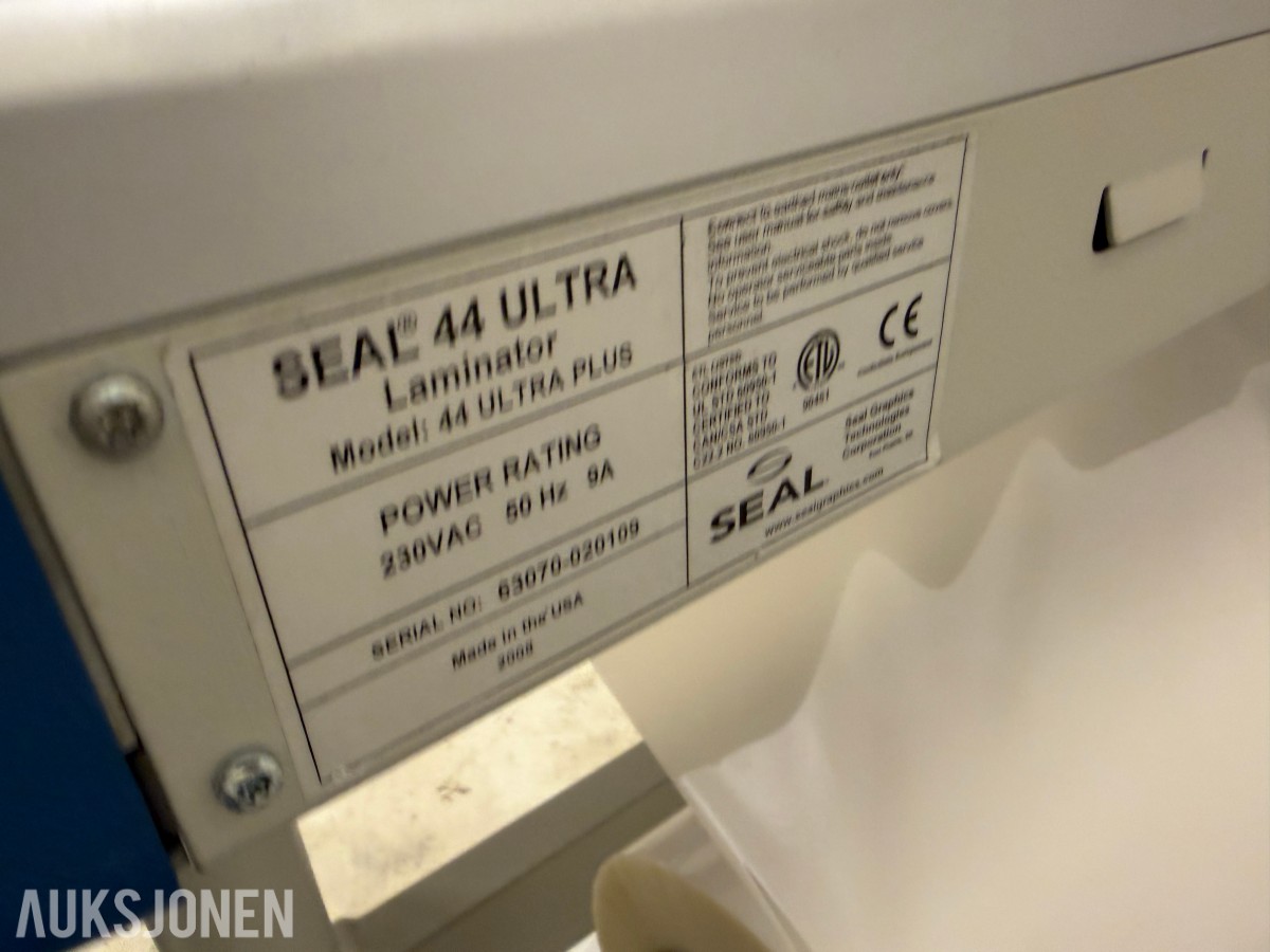 2008 SEAL 44 Ultra Plus laminator – 1118 mm arbeidsbredde