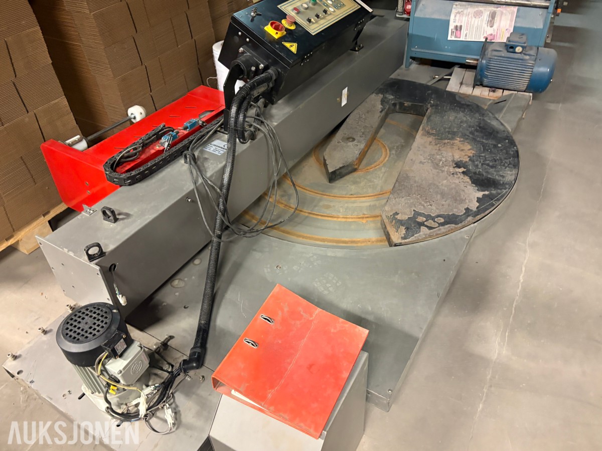 Pallestrekk maskin EXP-108H/Nor325H – 230V pallepakker