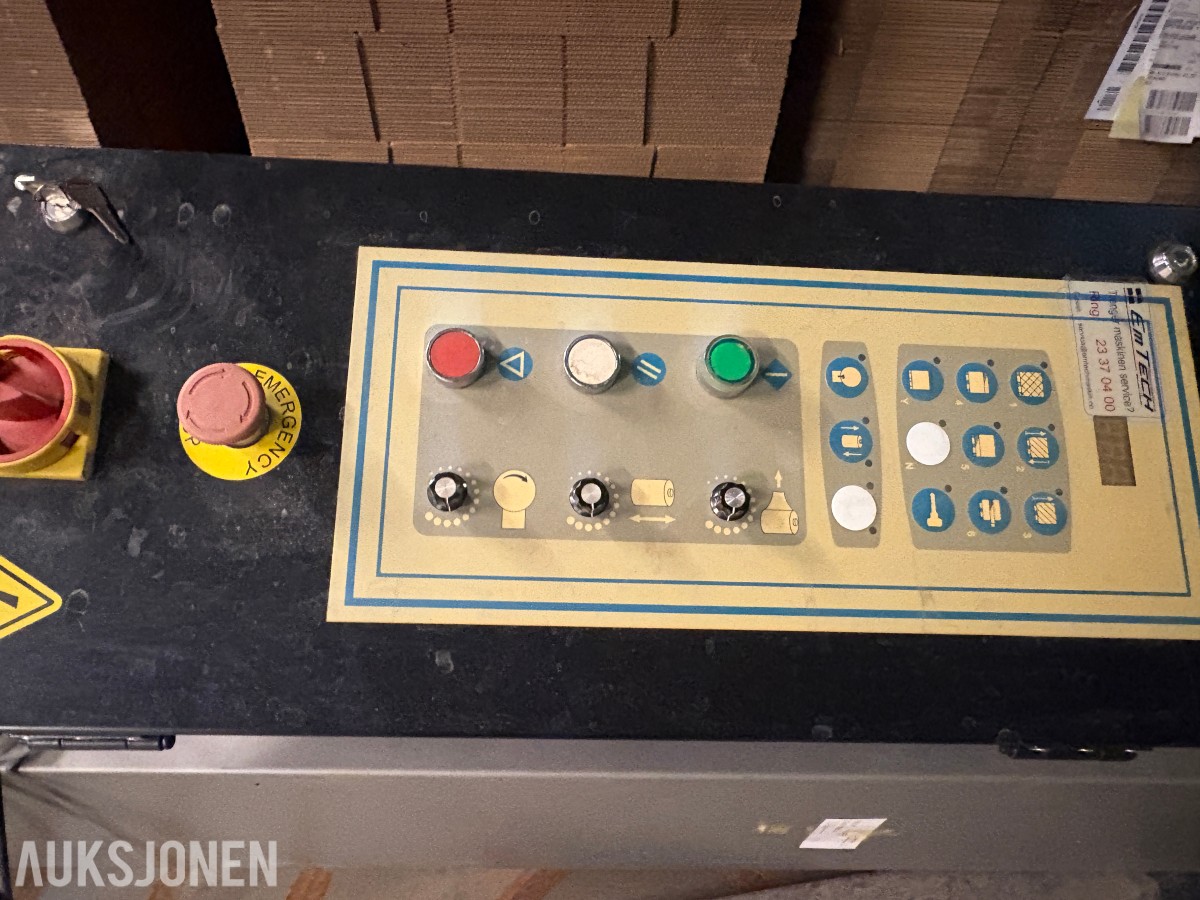 Pallestrekk maskin EXP-108H/Nor325H – 230V pallepakker