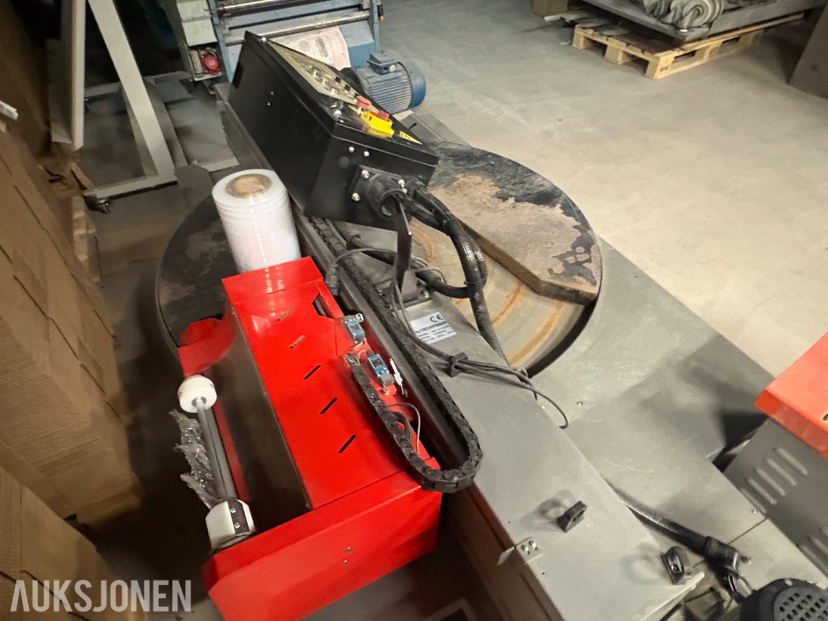 Pallestrekk maskin EXP-108H/Nor325H – 230V pallepakker