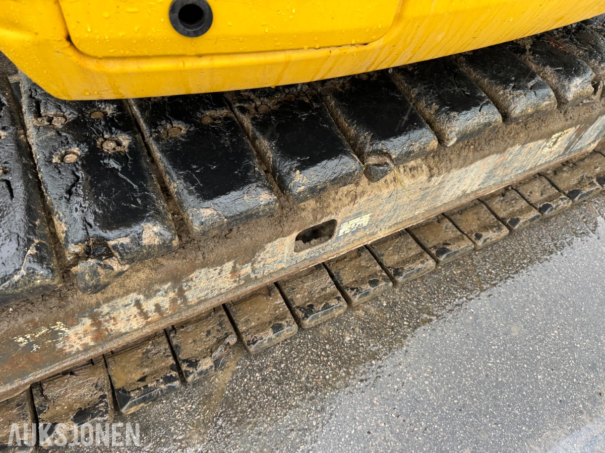 2008 Komatsu PC88MR beltegraver – tiltrotator – skjær – flere skuffer