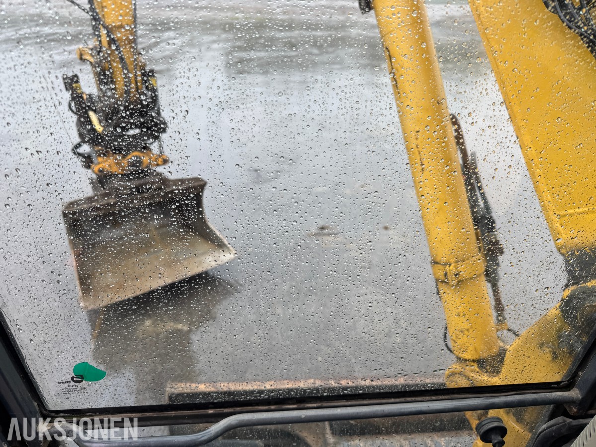 2008 Komatsu PC88MR beltegraver – tiltrotator – skjær – flere skuffer