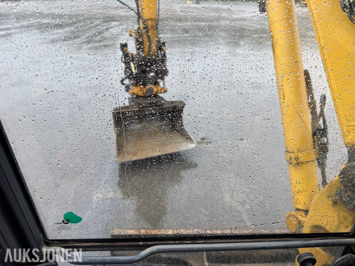2008 Komatsu PC88MR beltegraver – tiltrotator – skjær – flere skuffer