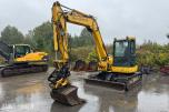 2008 Komatsu PC88MR beltegraver – tiltrotator – skjær – flere skuffer