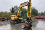 2008 Komatsu PC88MR beltegraver – tiltrotator – skjær – flere skuffer