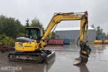2008 Komatsu PC88MR beltegraver – tiltrotator – skjær – flere skuffer