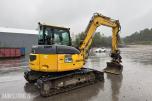 2008 Komatsu PC88MR beltegraver – tiltrotator – skjær – flere skuffer