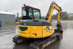 2008 Komatsu PC88MR beltegraver – tiltrotator – skjær – flere skuffer