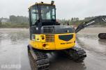 2008 Komatsu PC88MR beltegraver – tiltrotator – skjær – flere skuffer