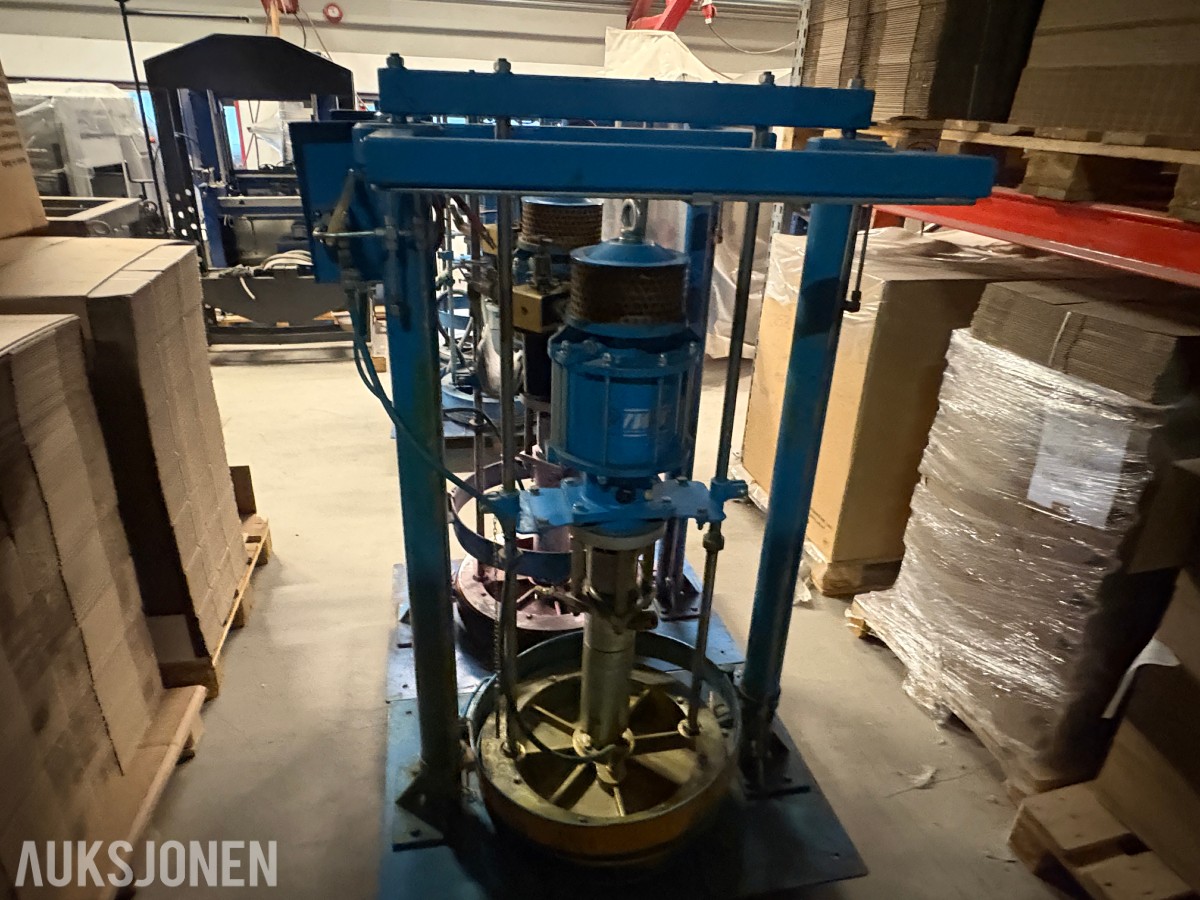4 stk. WIWA dobbeltvirkende stempelpumper for 200 liters oljefat