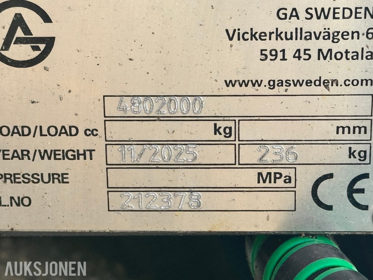 2025 GA Sweden Treklipper/Energiklipper - S60-feste
