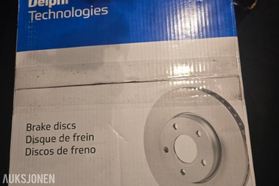 NY ABS Bremseskiver bak 2015 med Delphi teknologi