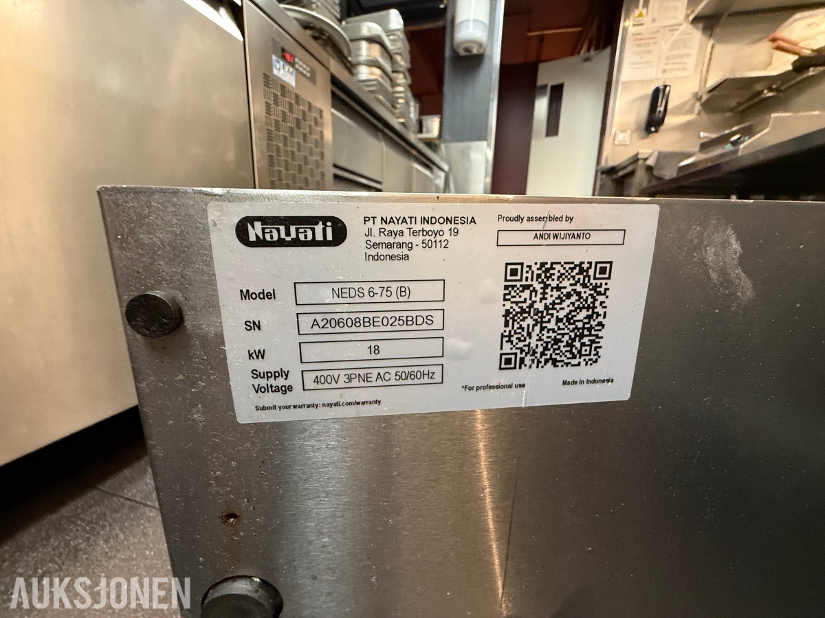 Berto's Elektrisk Dim Sum steamer - 400V - B800