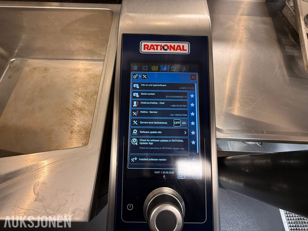 2025 RATIONAL iVario Pro L 100 ltr 400V