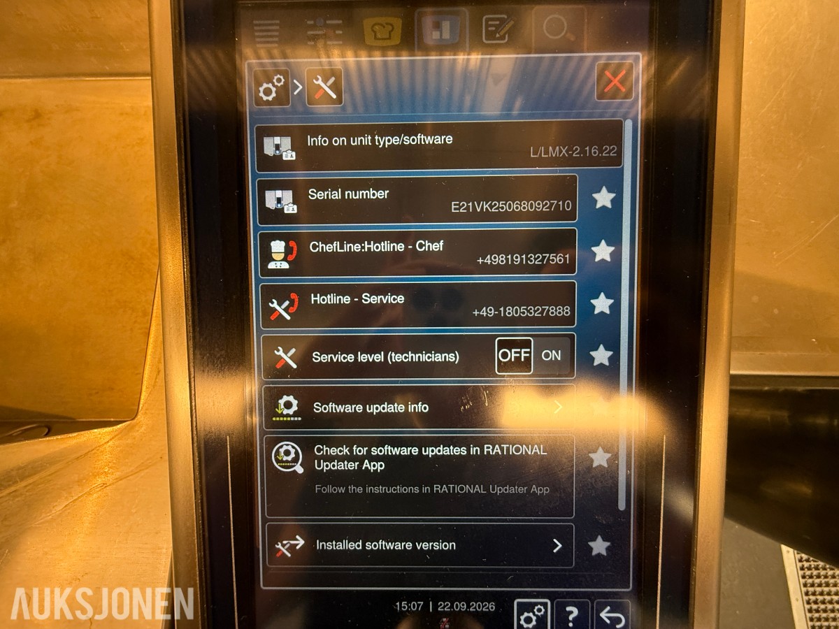 2025 RATIONAL iVario Pro L 100 ltr 400V