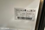 Tefcold fryseskap 200ltr UF200VS rustfritt H850